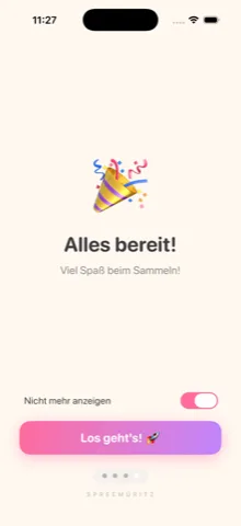 FluffyDex Onboarding: Alles bereit